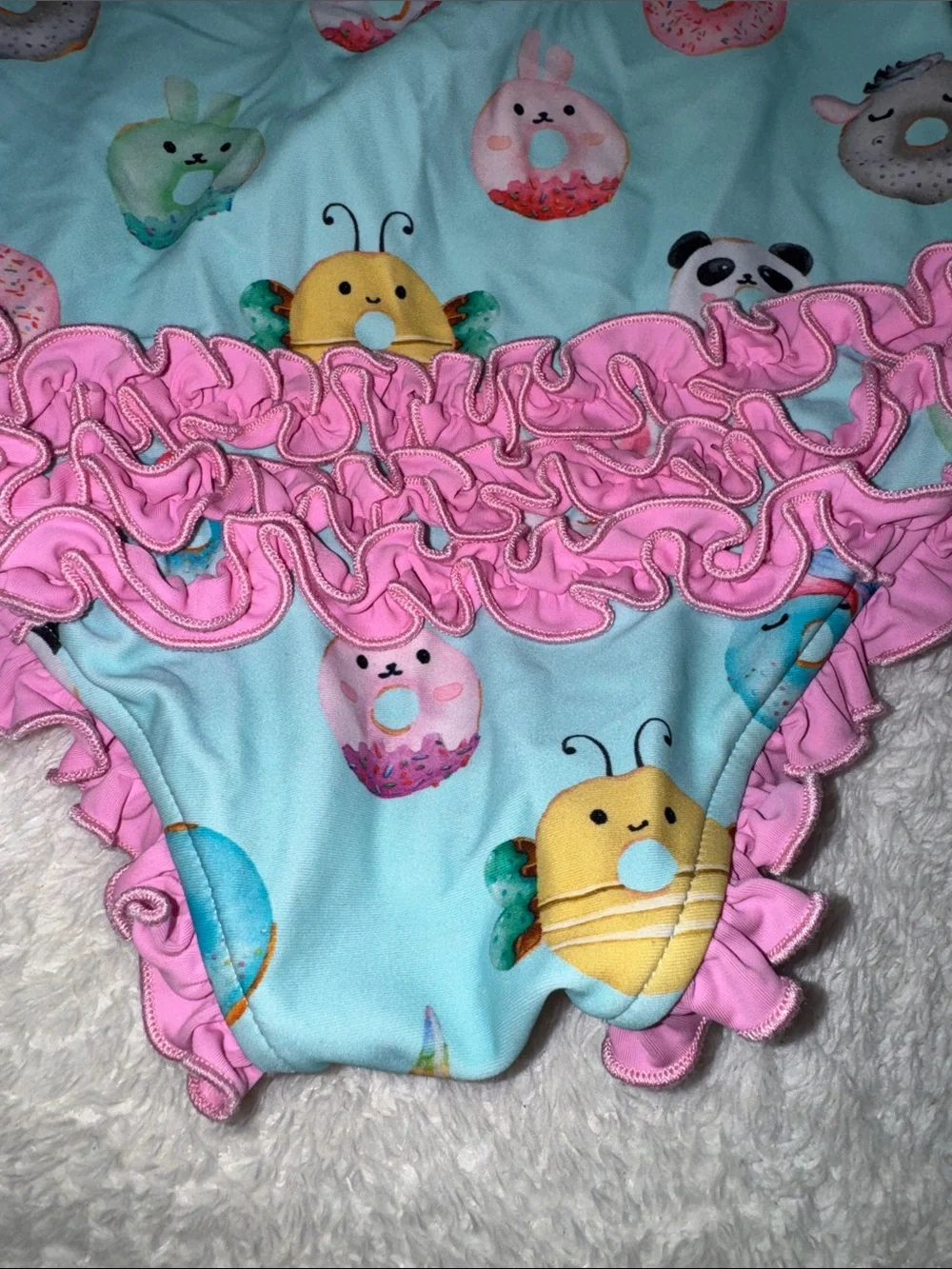 Posh peanut long sleeve swim
